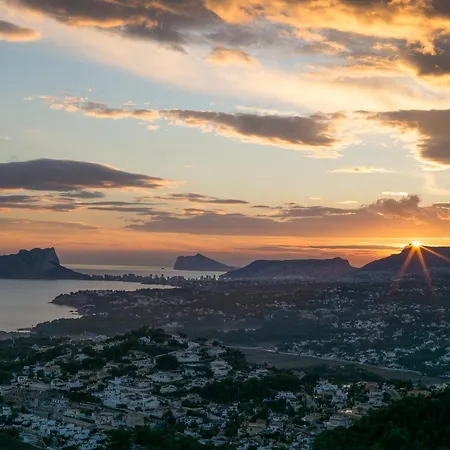 Casa Inca, With Heatable Pool And View Atop Moraira El Portet * Cumbre del Sol