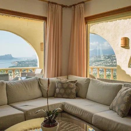 Casa Inca, With Heatable Pool And View Atop Moraira El Portet Cumbre del Sol